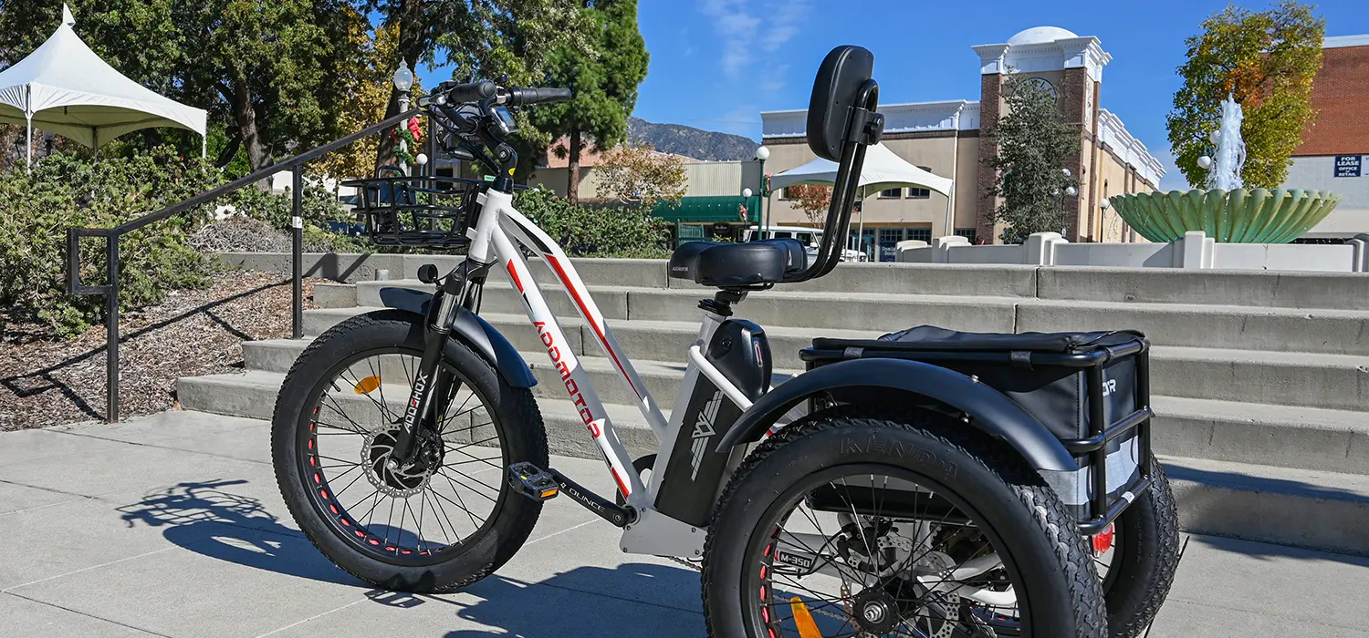 Triketan M-350 Electric Tricycle In White